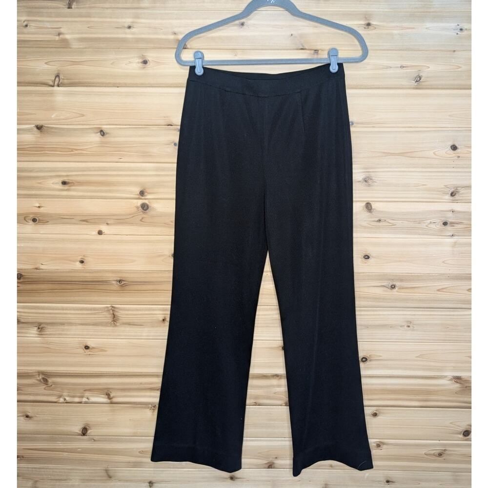 Misook Pants‎ Womens Small Black Straigh Leg Hemmed